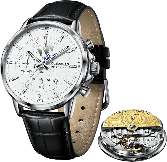Men's Automatic Stainless Steel Mechanical Watch Review
