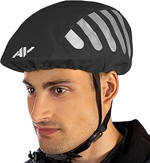 AVANA Rain Cover for Bicycle Helmet Reflectors Helmet Cover Reflective Cover Waterproof Rain Cover