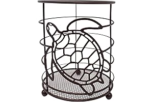 Chic and Captivating Coral Turtle Utensil Holder