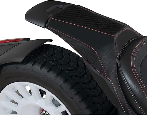 Miniatura 5 de Show Chrome - Cubierta de montaje para Can-Am Ryker con puntada roja, fabricada en Estados Unidos