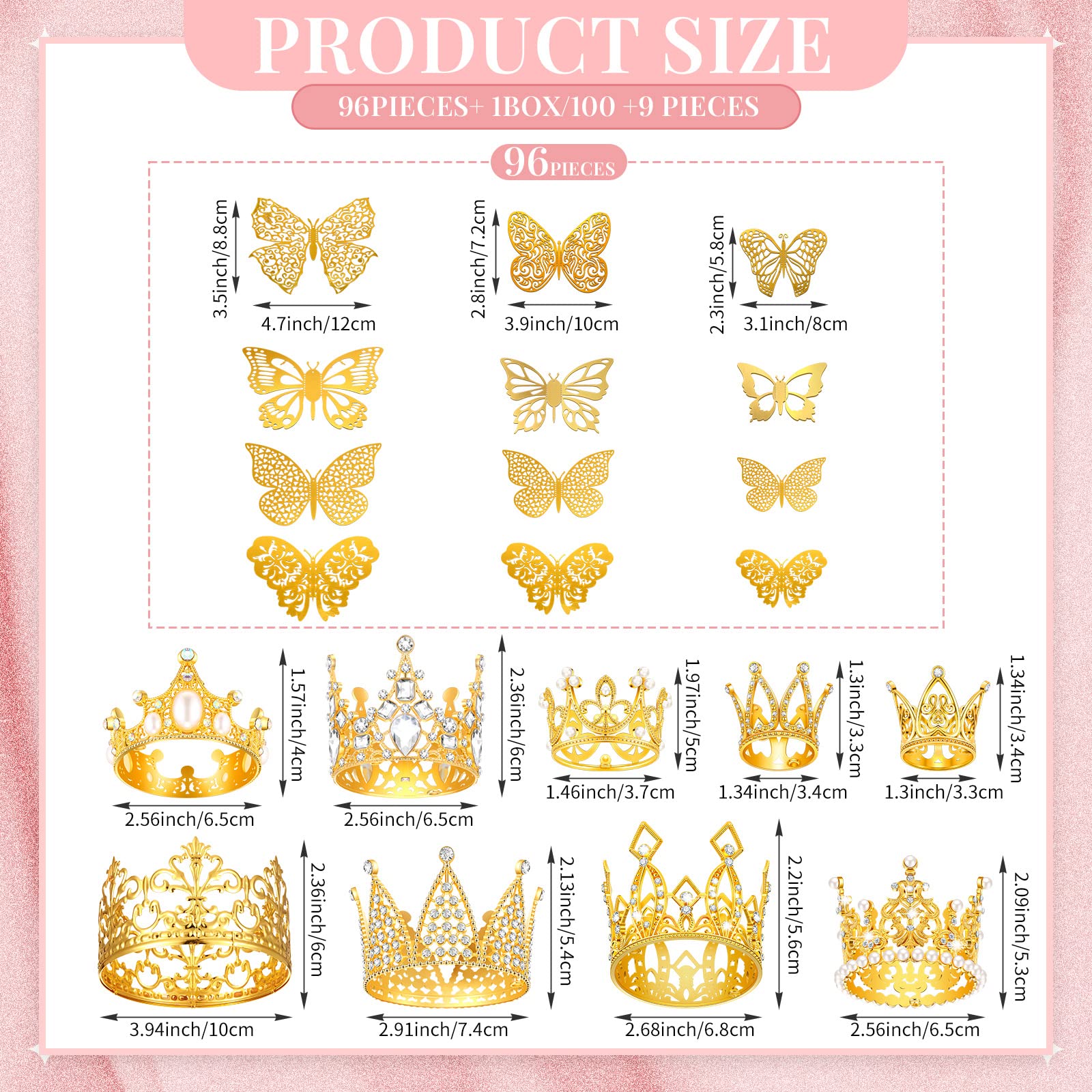 【Meadow Flower】Gold Tiara / 2-5y Meadow Flower】Gold Tiara / 2-5y（23 Types Of Daisies from