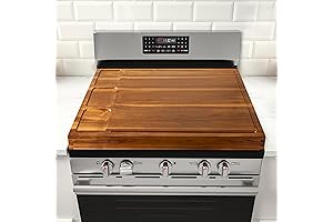 Stove Top Cutting Board: BLUEWEST 3-in-1 Wood Stove Top Cover & Kitchen Counter Space Saver