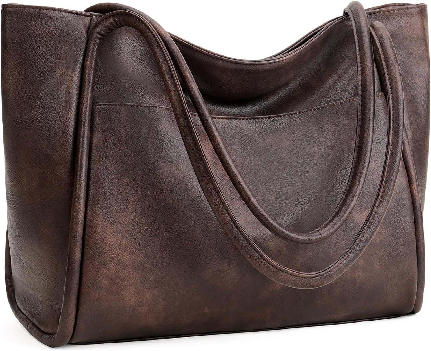 GAEKEAO Tote Bag for Women Work with Zipper Vegan Leather Ladies Travel Shoulder Bags Purses and Handbags Casual Weekender