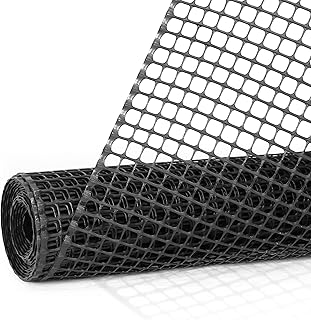Fencer Wire Black Plastic Poultry Netting Animal & Garden Fence Recyclable Plastic Barrier Environmental Protection Mesh ...