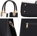 TIBES Top-Handle Sac à main pique-nique pour les femmes Filles Tote Satchel Sacs à épaule