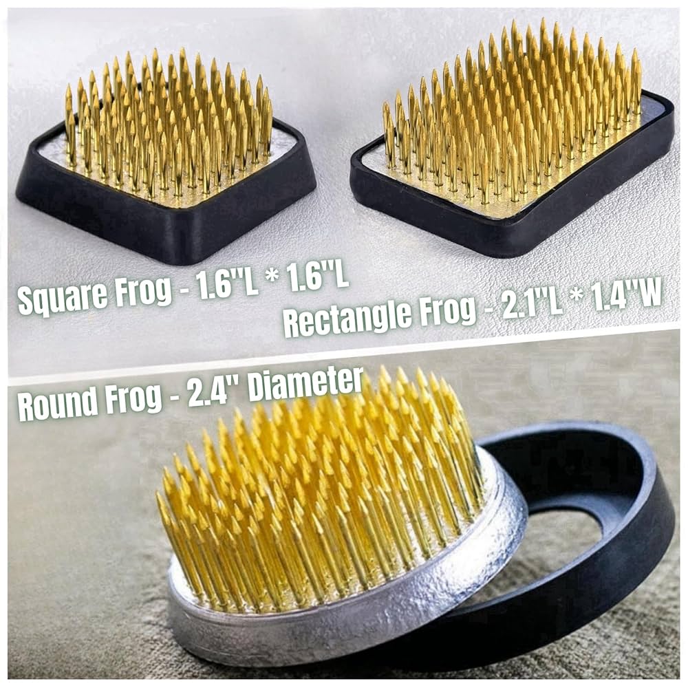 flowerプロフ 3/Set Flower Frog Japanese Ikebana Flower Arrangement Kenzan