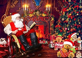 Jigsaw Puzzles for Adults 1000 Piece Puzzle for Adults Santa's Room Christmas Puzzle 1000 Pieces Jigsaw Puzzles 1000 Pieces Puzzles for Adults 1000 Pieces and up Beautiful Christmas Puzzle