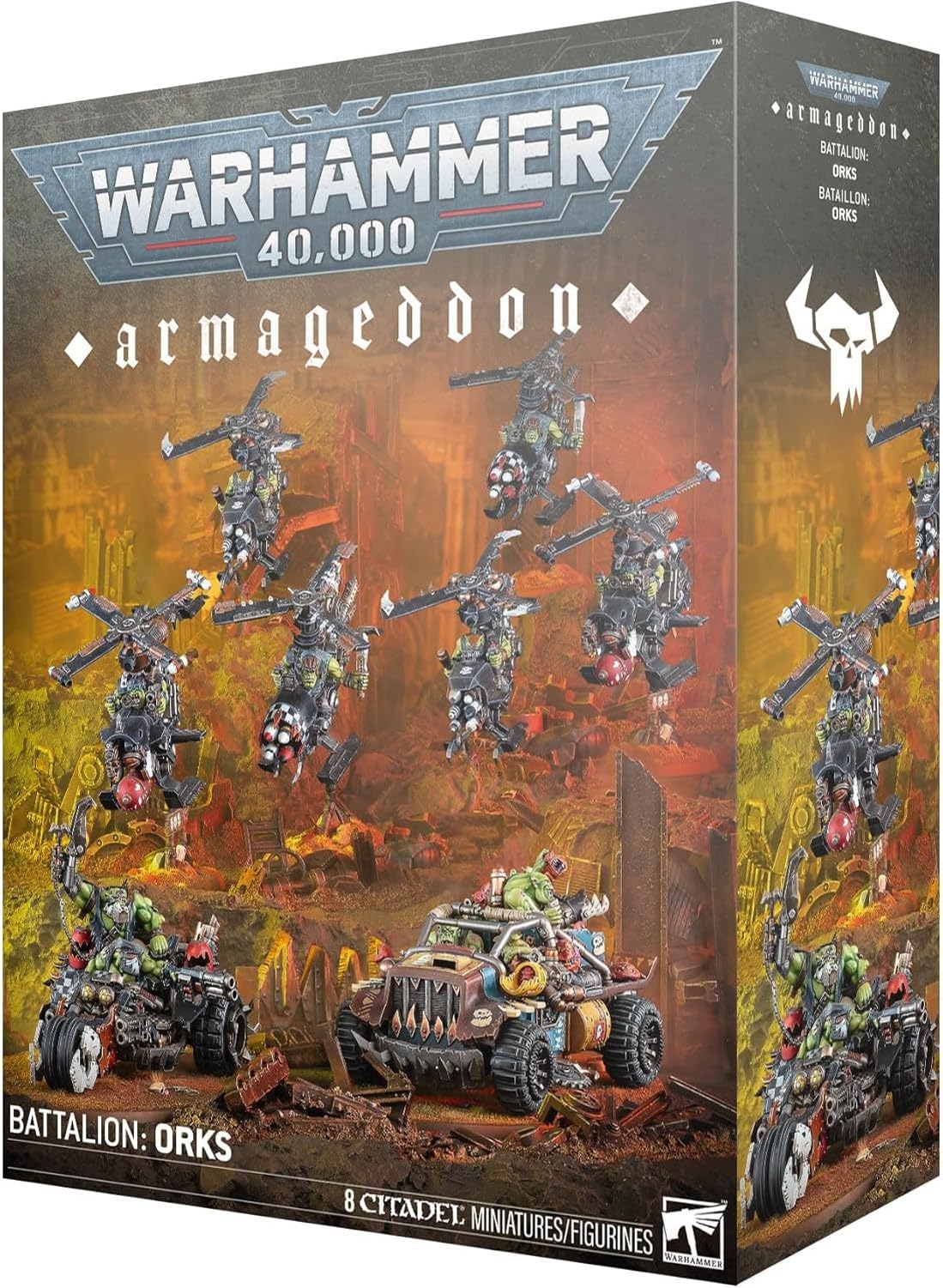 AIEIJJH Warhammer Orks Armageddon Battalion Board Game