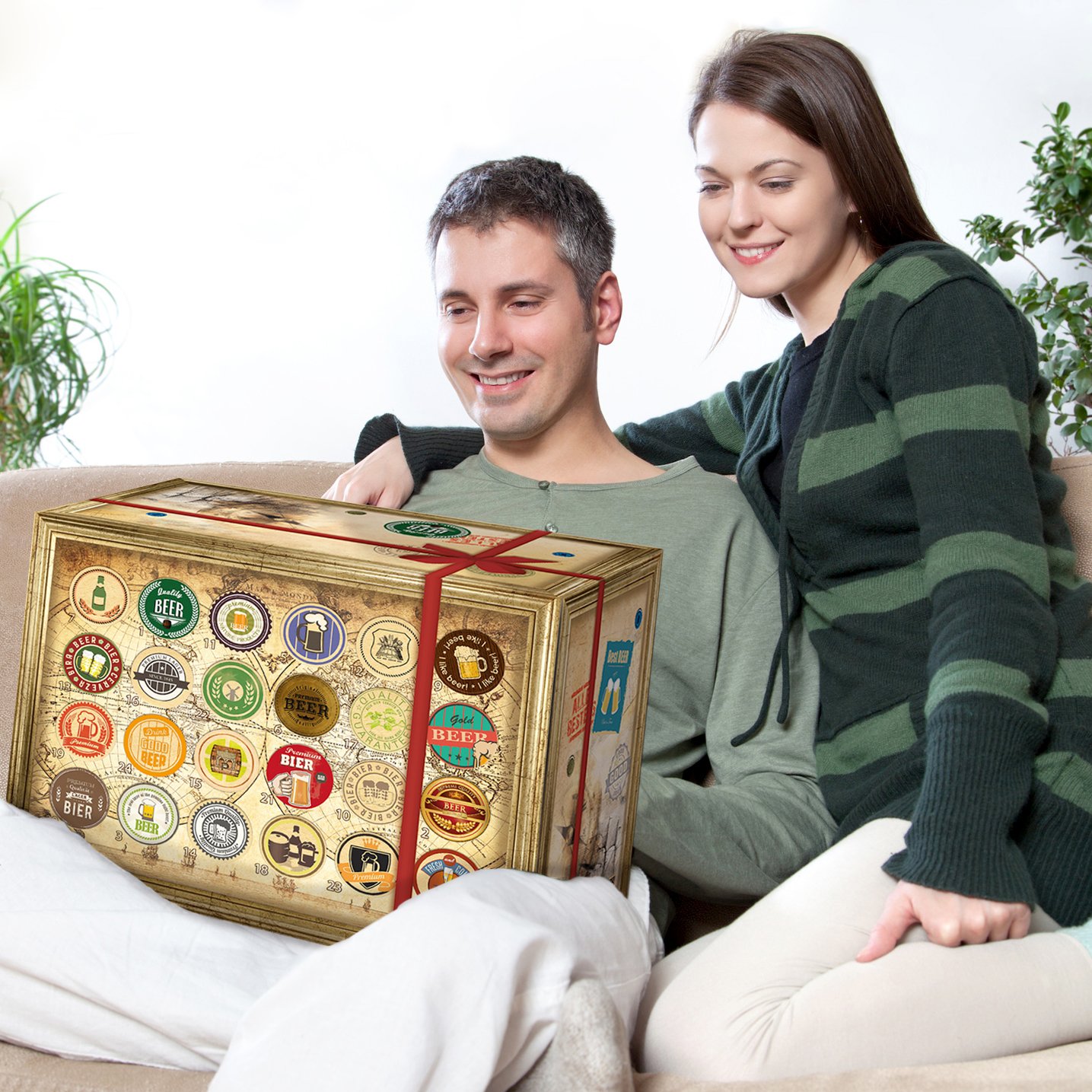 24x Biere der Welt + Bierpaket Mann + Biergeschenk + Geburtstagsgeschenk Set