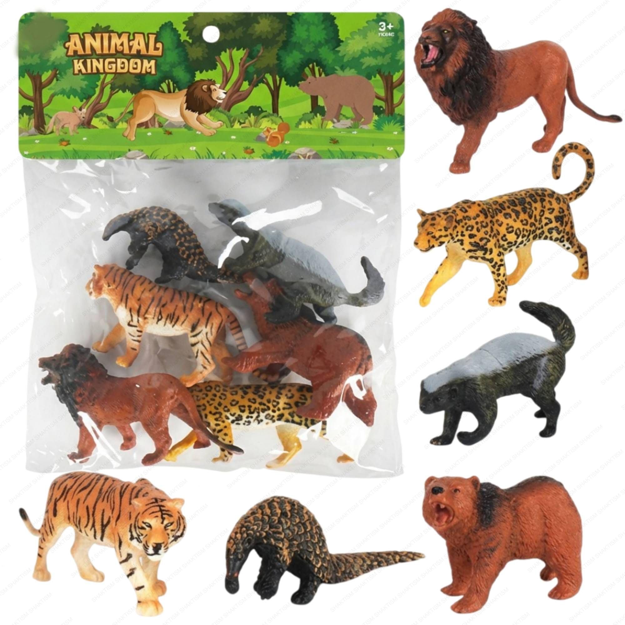 Farm Animal Toys Set – Realistic Farm Animal Figures for Kids, Educational Playset for Ages 3+ – Durable Plastic Toy Animals for Preschool & Toddler Learning (12038 Animal Kigdom)-image-39