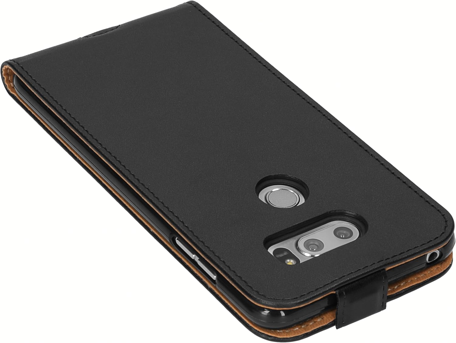 mumbi Flip Case Compatible with LG V30 / V30S ThinQ Black