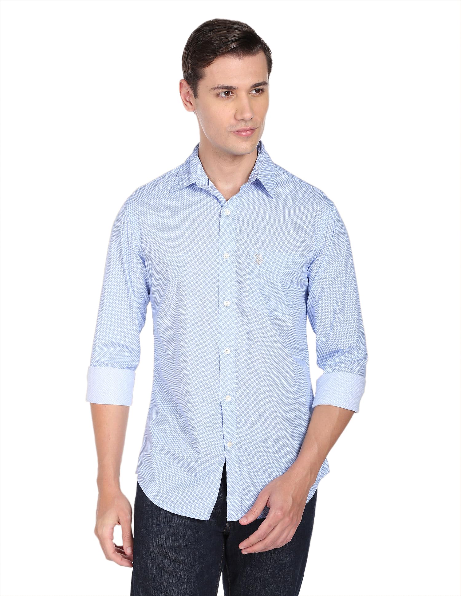 u.s. polo assn. Men's Cotton Regular Fit Shirt-picture-15