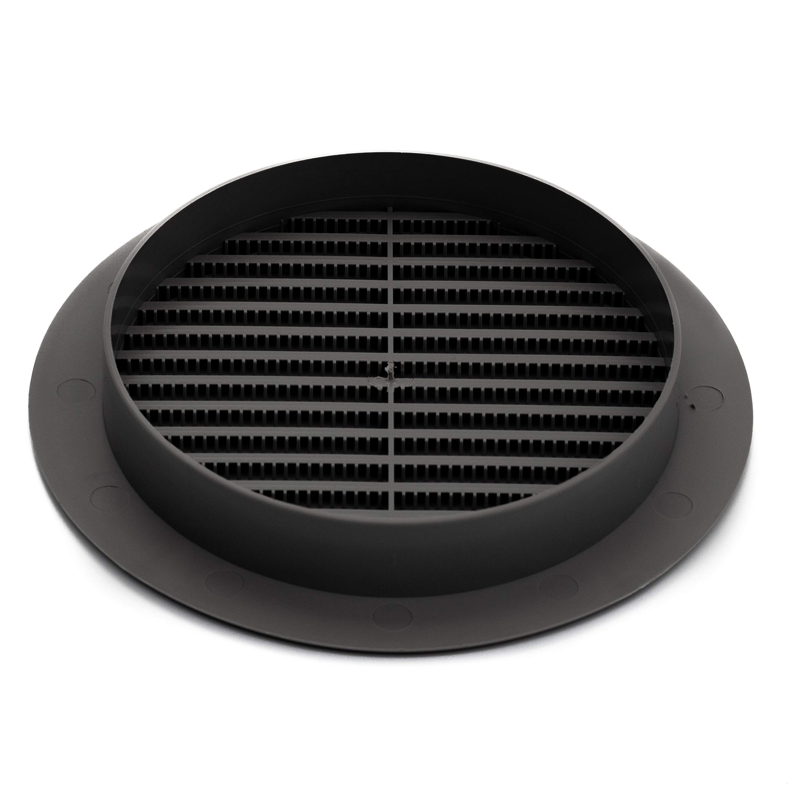 Buy Vent Systems 6'' Inch Grey Soffit Vent Cover Round Air Vent
