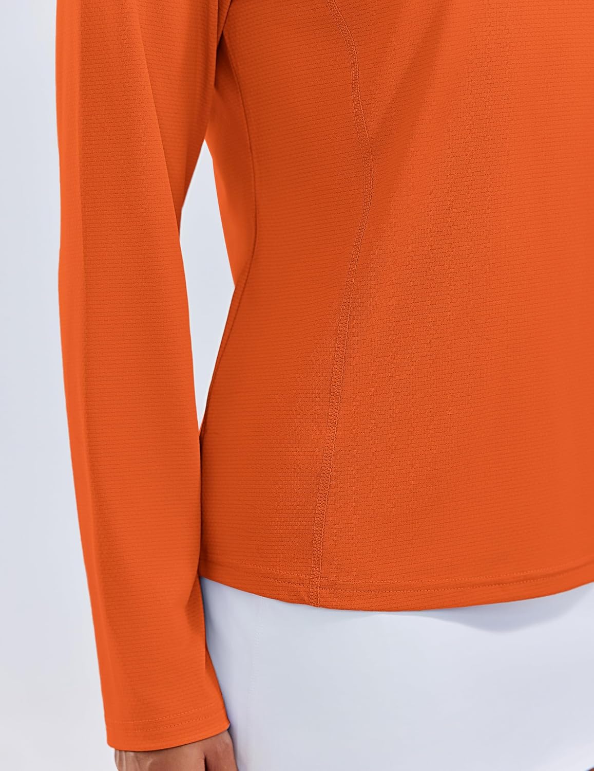 PINSPARK Long Sleeve Shirts for Women UPF 50+ Sun Shirt Workout Tops Quick Dry V Neck Athletic Running Hiking Golf Polo S-3XL - Image 6