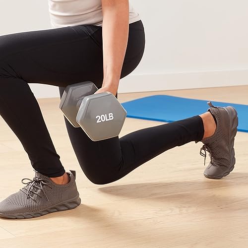 Miniatura 5 de Yaxa Basics Vinyl Coated Dumbbell Hand Weights