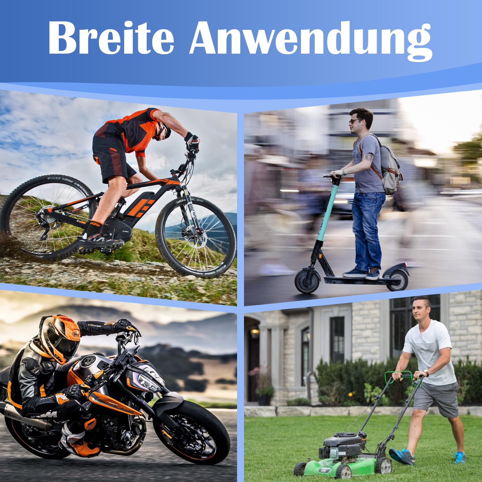 Anweller Lucchetto per bicicletta con impronte digitali, ad alta sicurezza, antifurto, con app, maglie in acciaio temprato, 6 mm x 100 cm, cavo impermeabile