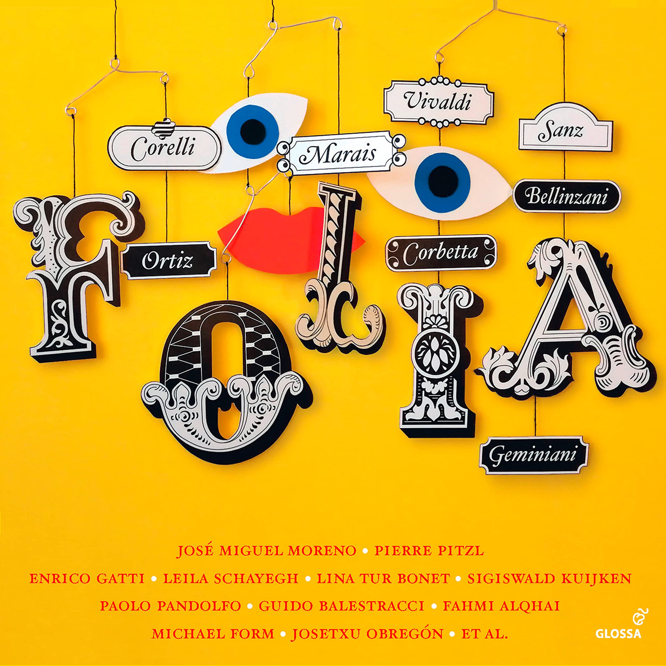 Folia - Works from Marais, Vivaldi, Sanz, Corelli a.o.