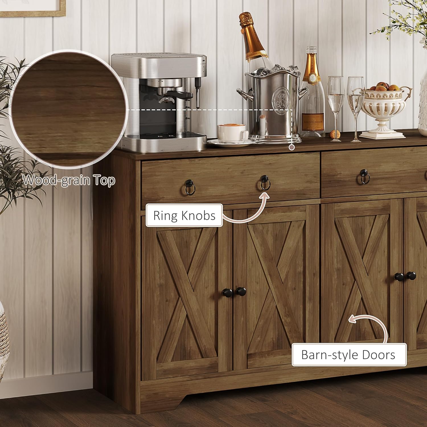 Stylish and Functional Buffet Cabinet