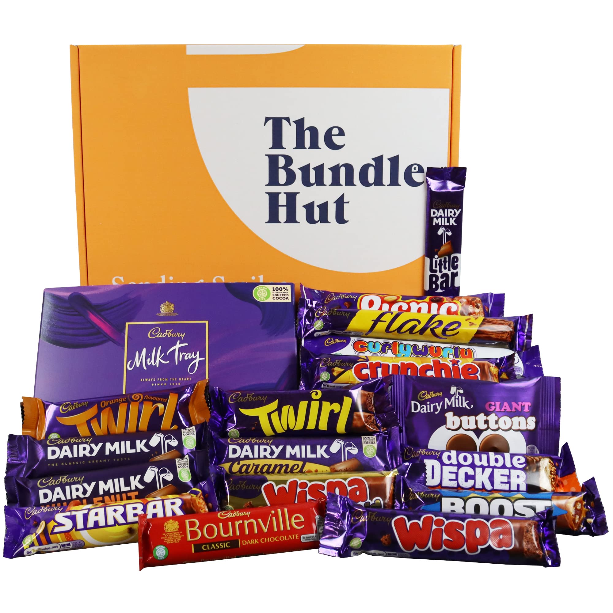 Buy Cadbury Chocolate Hamper Gift Box from The Bundle Hut Includes Milk Tray, Double Decker