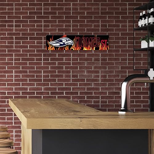 Miniatura 9 de Rico Industries Letrero de plástico de la NCAA de plástico de 4 x 16 pulgadas