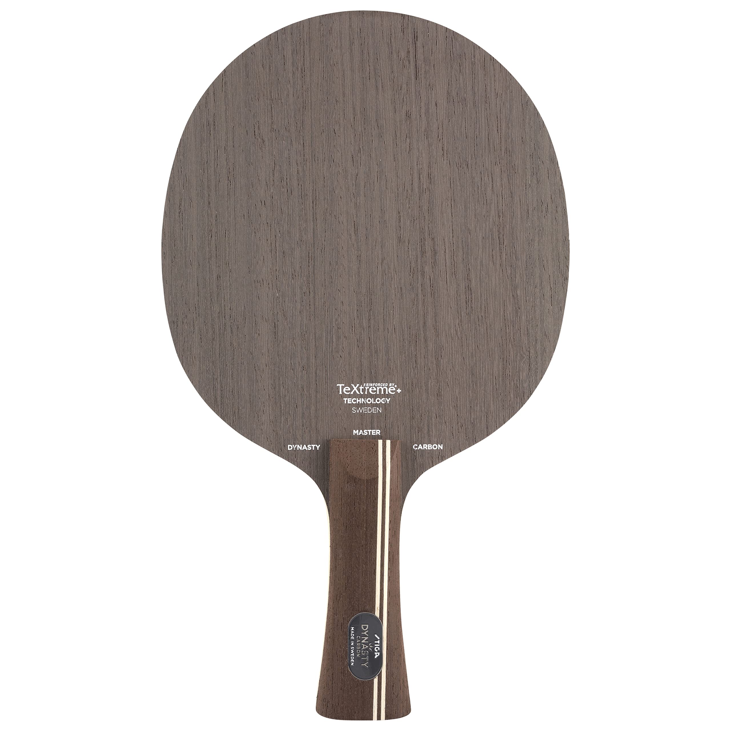 STIGA Dynasty Carbon Table Tennis Blade | Ping Pong Paddle - Unique Design for Larger Hitting Area & Increased Control - Competition Approved
