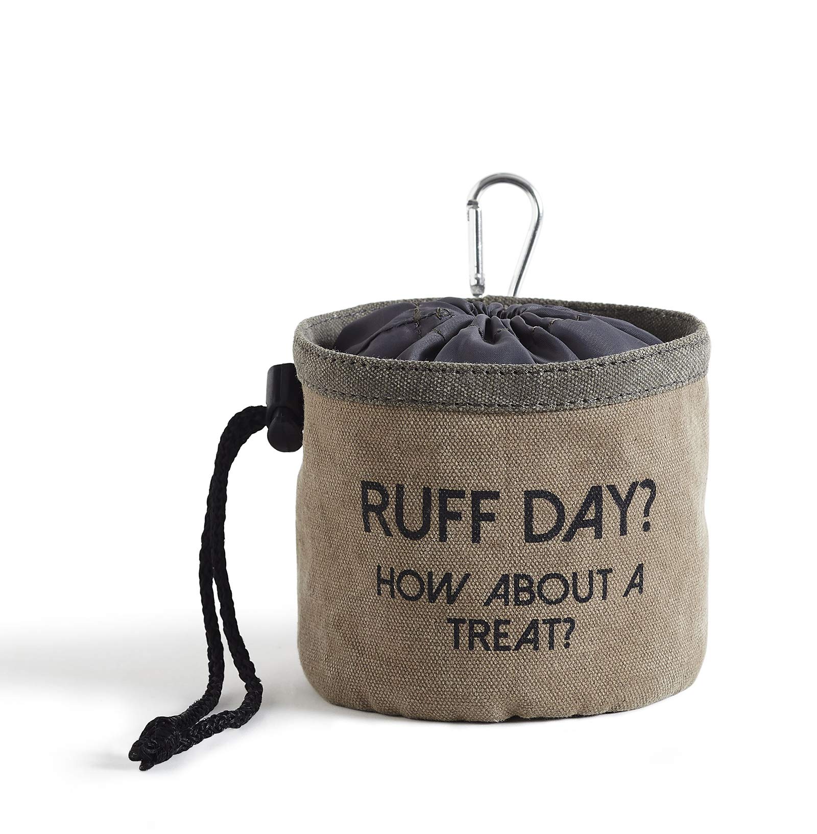 Mona B Canvas Portable Treat Bag For Pets (Ruff Day, Brown), Pack of 1 (B07PXY9K2F) Amazon Price History, Amazon Price Tracker