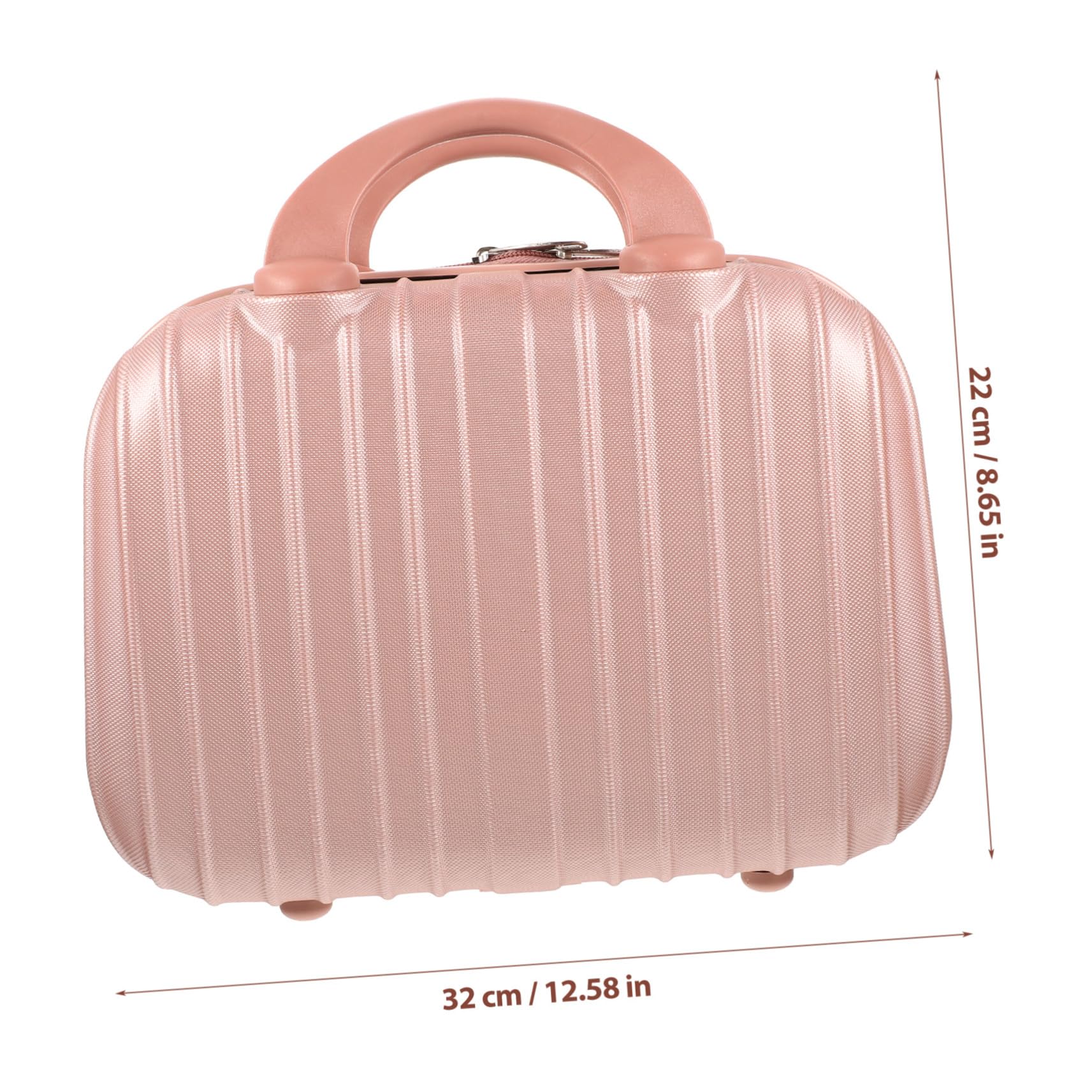Ipetboom Borsa Cosmetica Da Viaggio Multifunzione Manico, Valigetta Porta Rossetti e Profumi Grande Capacità, Custodia Portatile Per Trucchi Da Donna Per Uso Quotidiano e Viaggi