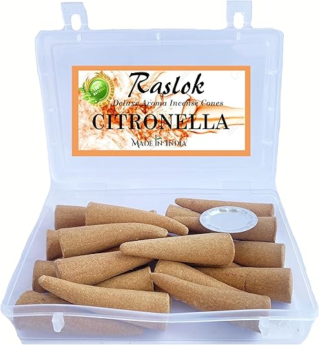 Conos de incienso 100% naturales y puros, hechos en casa, conos de mejores aromas sumergidos en el hogar (Ylang-Ylang, paquete de 20)