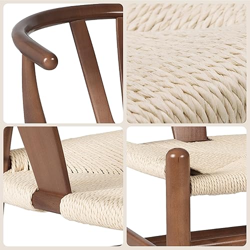 Miniatura 7 de POLY & BARK Silla Weed, Individual, Nogal