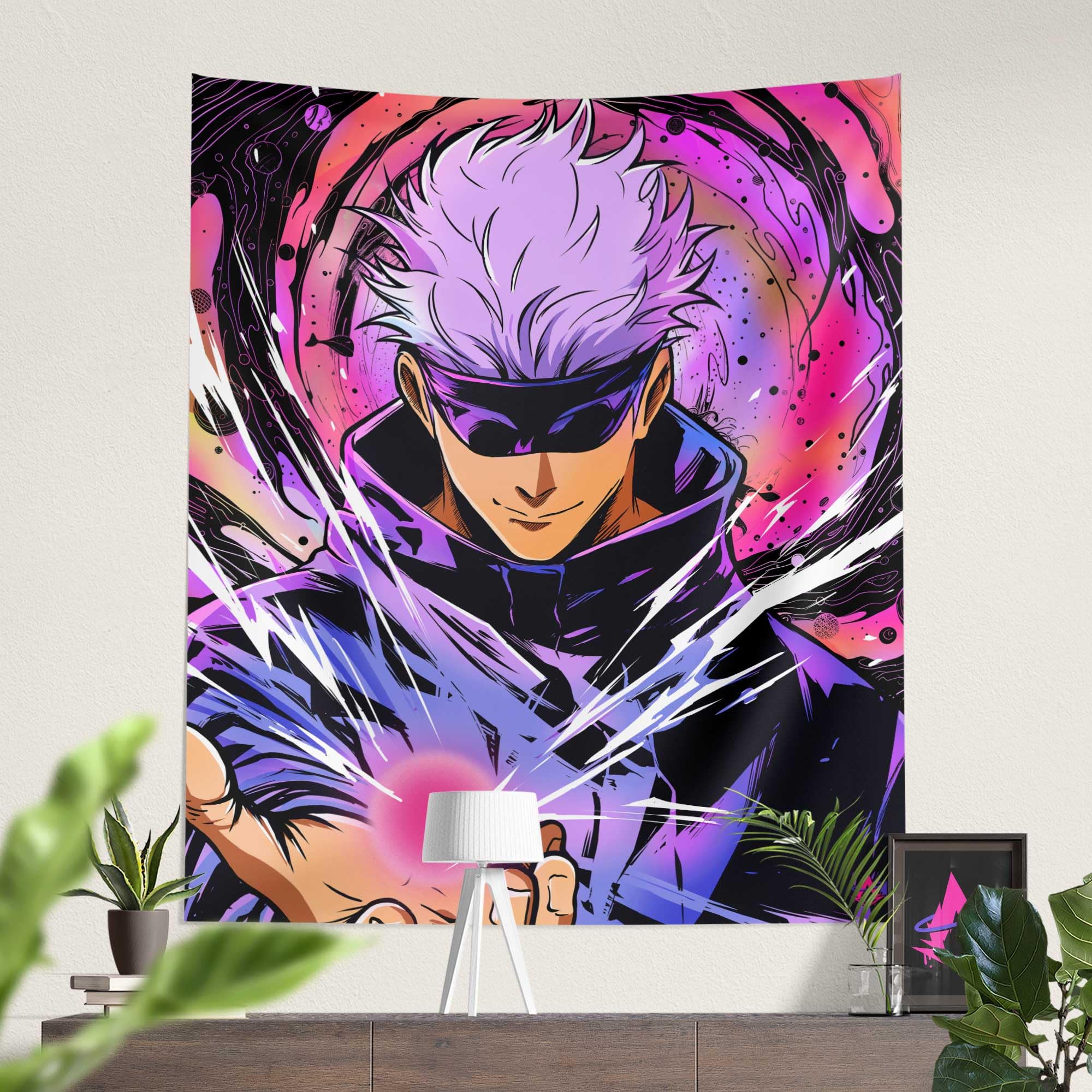 Anime Tapestry Wall Hanging - Bedroom Decor -7