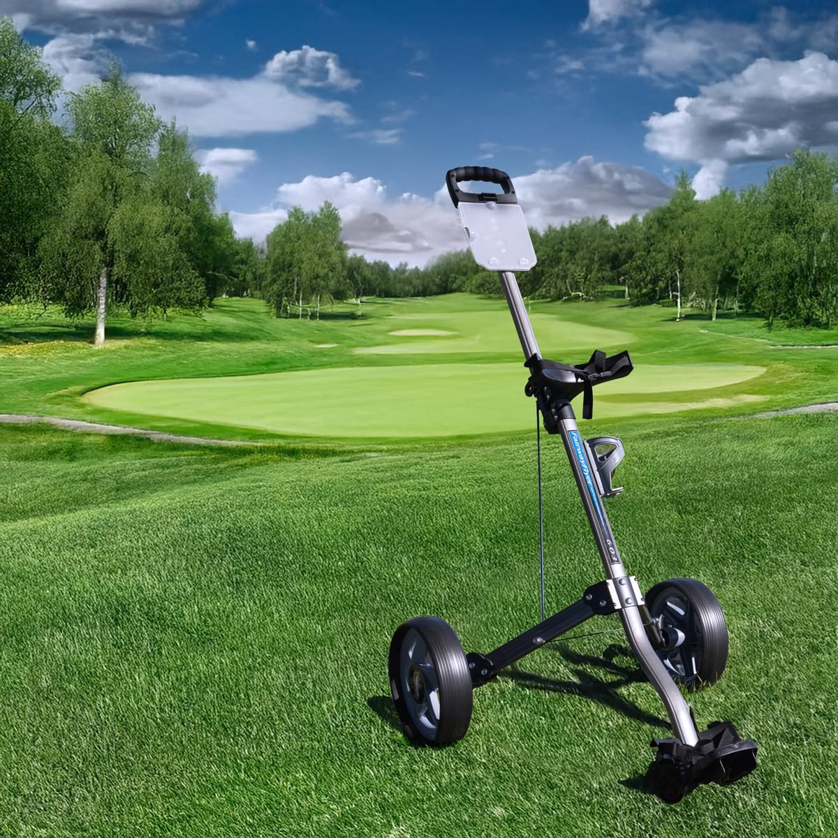 Proactive Sports Fairway Flyer 603 Golf Push Cart (Charcoal)