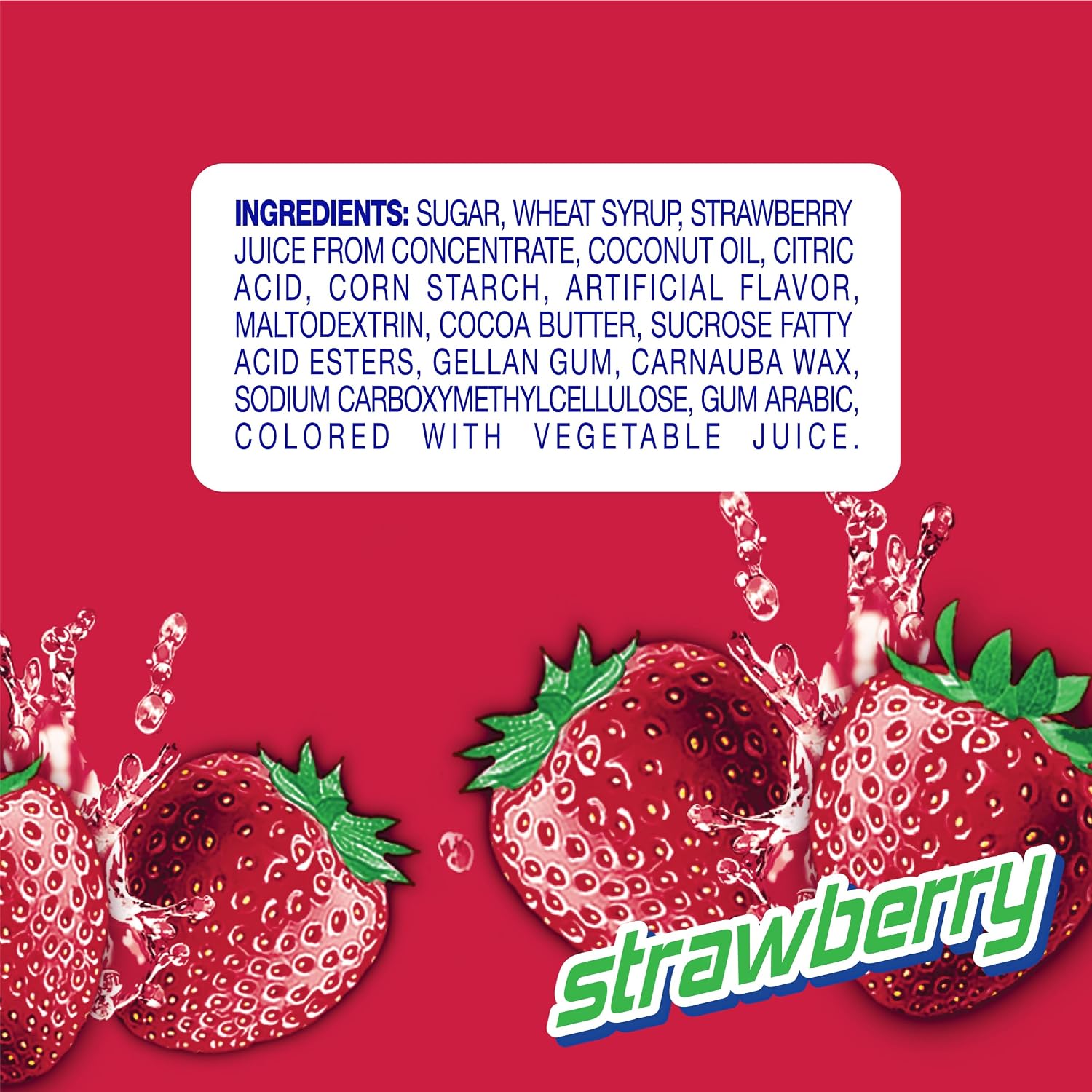 Mentos Strawberry Chewy Mint Candy Roll, 14 Pieces Per Roll, Party Pack (Pack of 12)