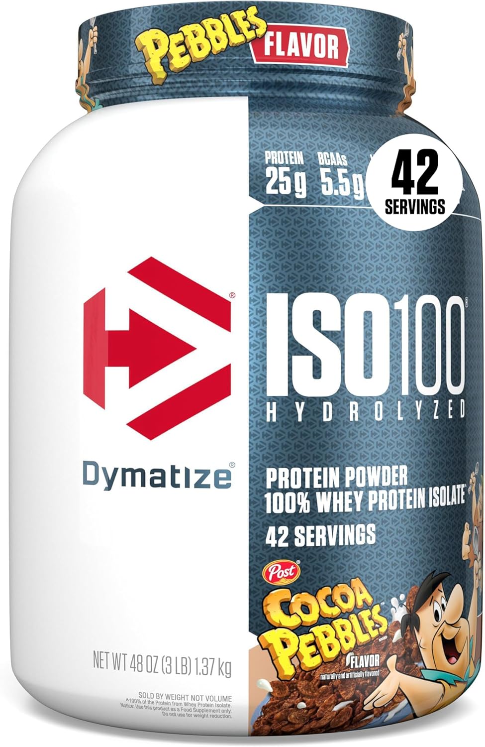 Dymatize x Cocoa Pebbles ISO100 Whey Protein Powder Isolate