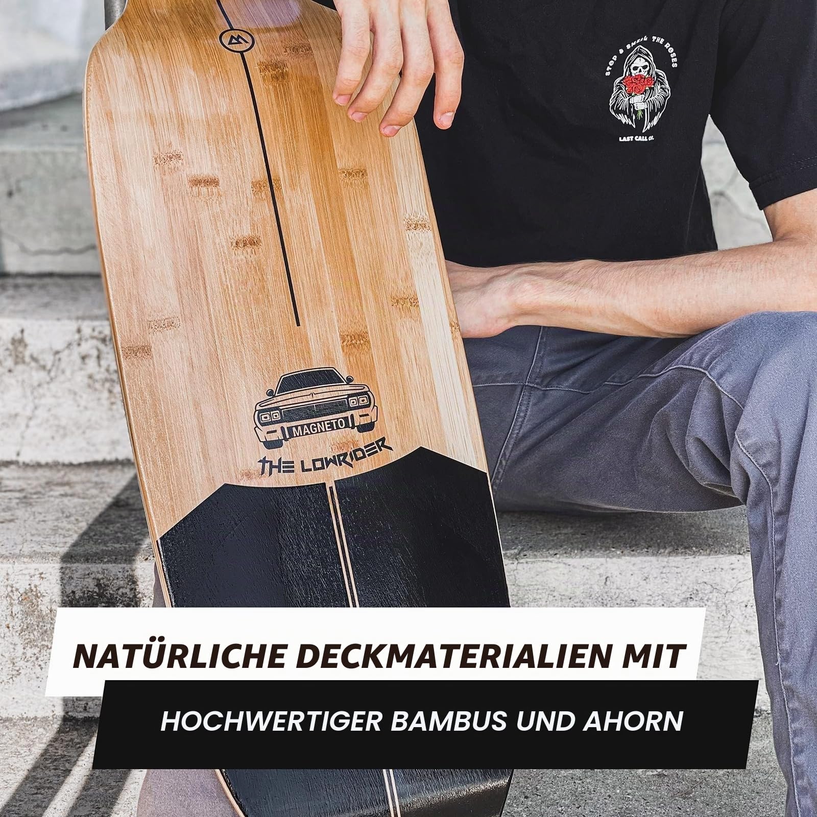 Magneto Longboards - Carbon Fiber Downhill Cruiser W Concave Deck