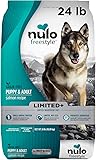 Nulo FreeStyle Limited Ingredient Dog Food, High-Protein Salmon Recipe, Grain-Free Natural Dry Dog Food for Adult Dogs & Puppies with Food Sensitivities, Single Animal Protein, 24 lb Bag Salmon 24 Pound (Pack of 1)