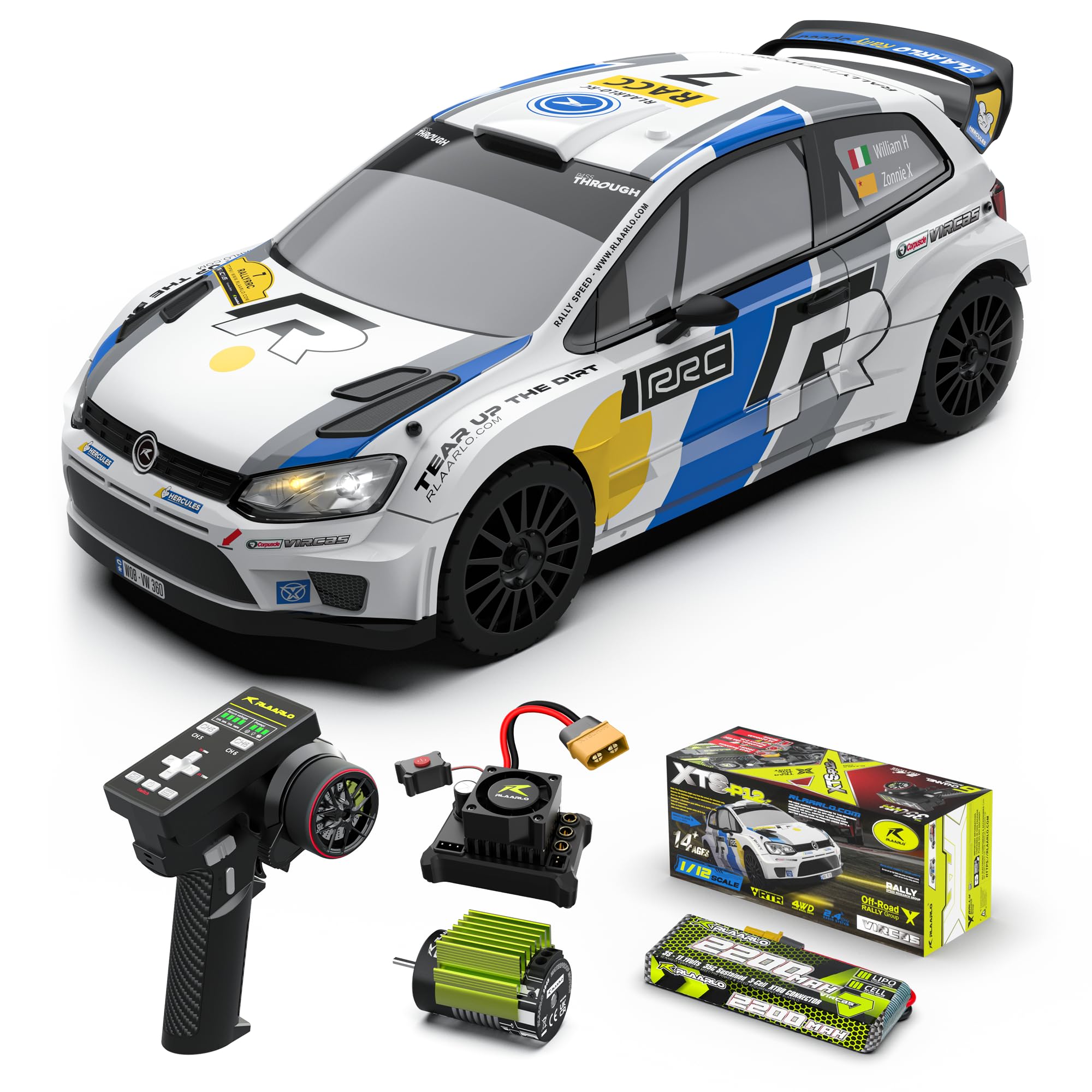 Amazon.com: VIRCAS RLAARLO 1/12 Brushelss RC Cars for Adult Top