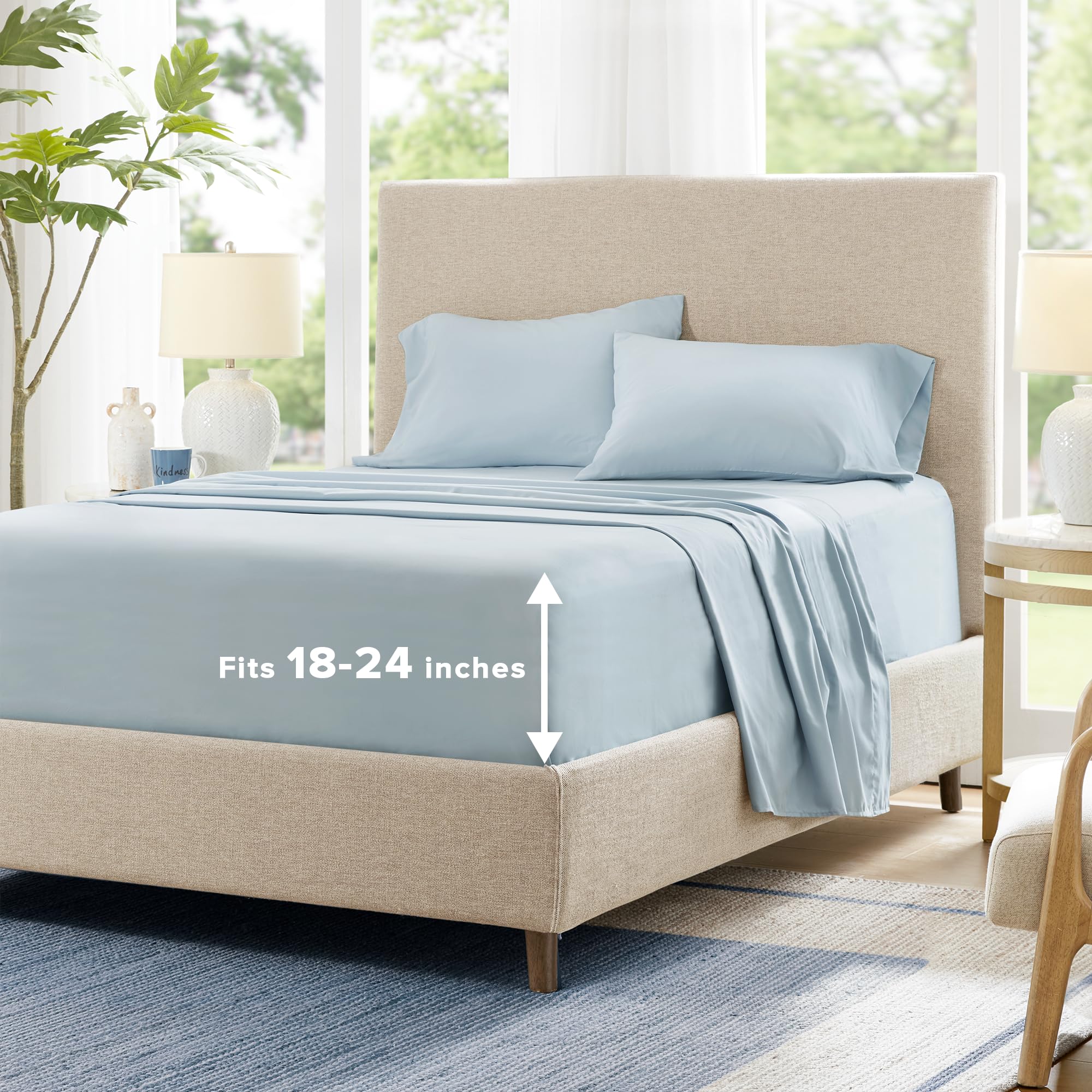 Comfort Spaces Coolmax Queen Extra Deep Set