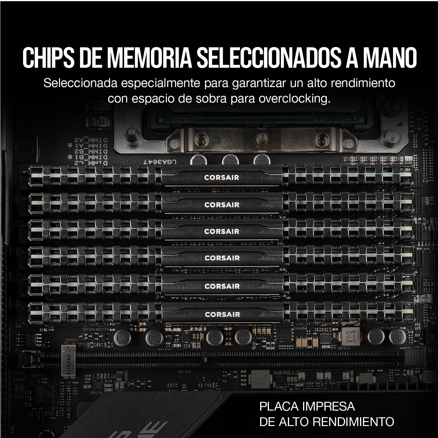 CORSAIR Vengeance LPX 64GB (2 x 32GB) DDR4 hasta 3200MHz (PC4