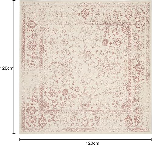 Miniatura 237 de Safavieh colección Adirondack - Alfombra de área, 6 x 9 pies, gris y azul, diseño oriental desgastado, no desprende pelusa, fácil cuidado, ideal