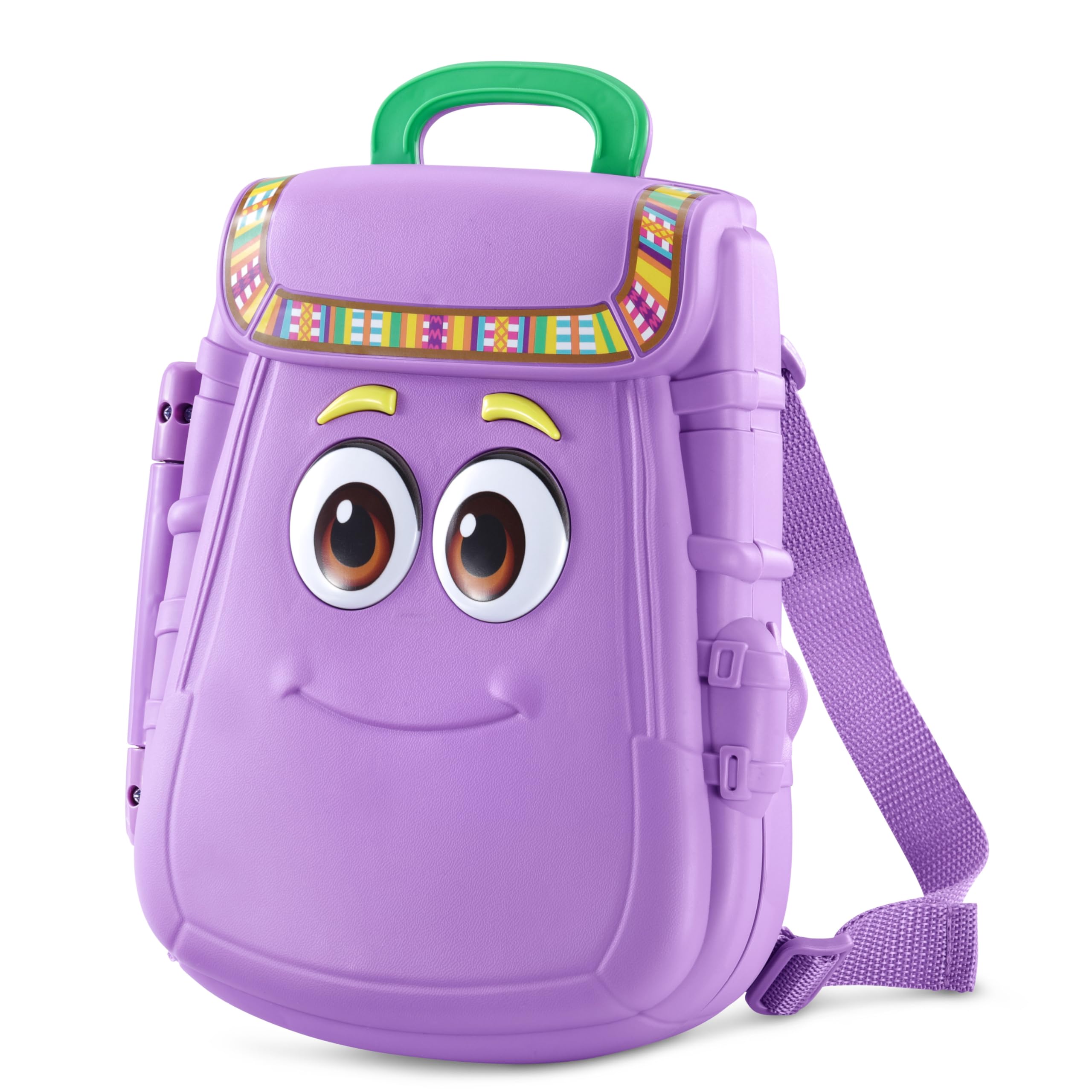 VTech Lernrucksack Dora The Explorer – Magische Tafel Sakado mit interaktivem Eingabestift La Carte, 12 Aktivitäten und Dora-Spiele – Geschenk für Kinder von 3 Jahren bis 7 Jahren – Inhalt in