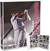 UniKeep Baseball Themed Trading Card Collection Binder with Trading Card Pages. The BinderCase Is Fully Enclosed to Keep Cards Secure Batter, Metal Rings