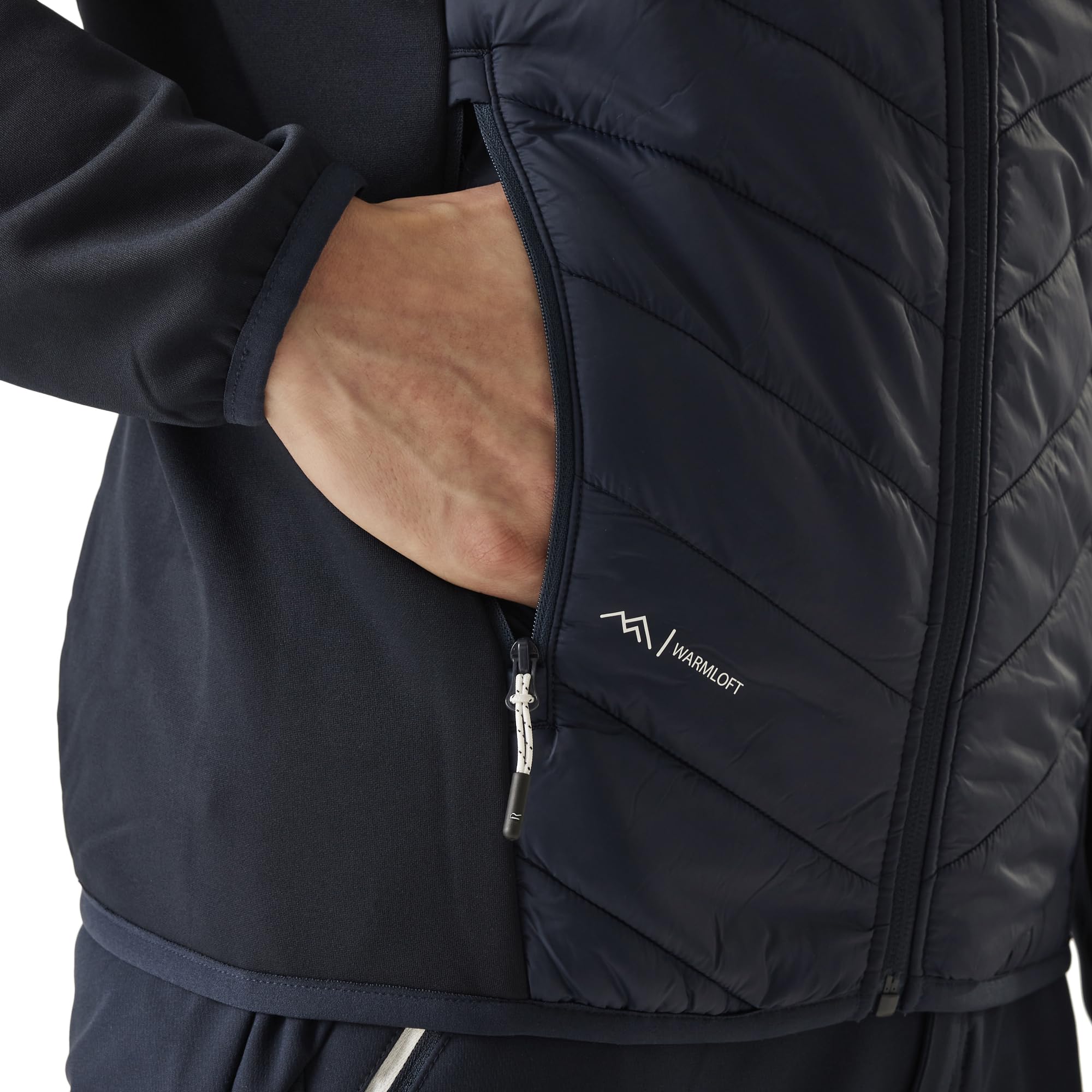 Regatta Wyściełany płaszcz Mężczyźni Wyściełana kurtka z kapturem Soft Shell (1 w zestawie)