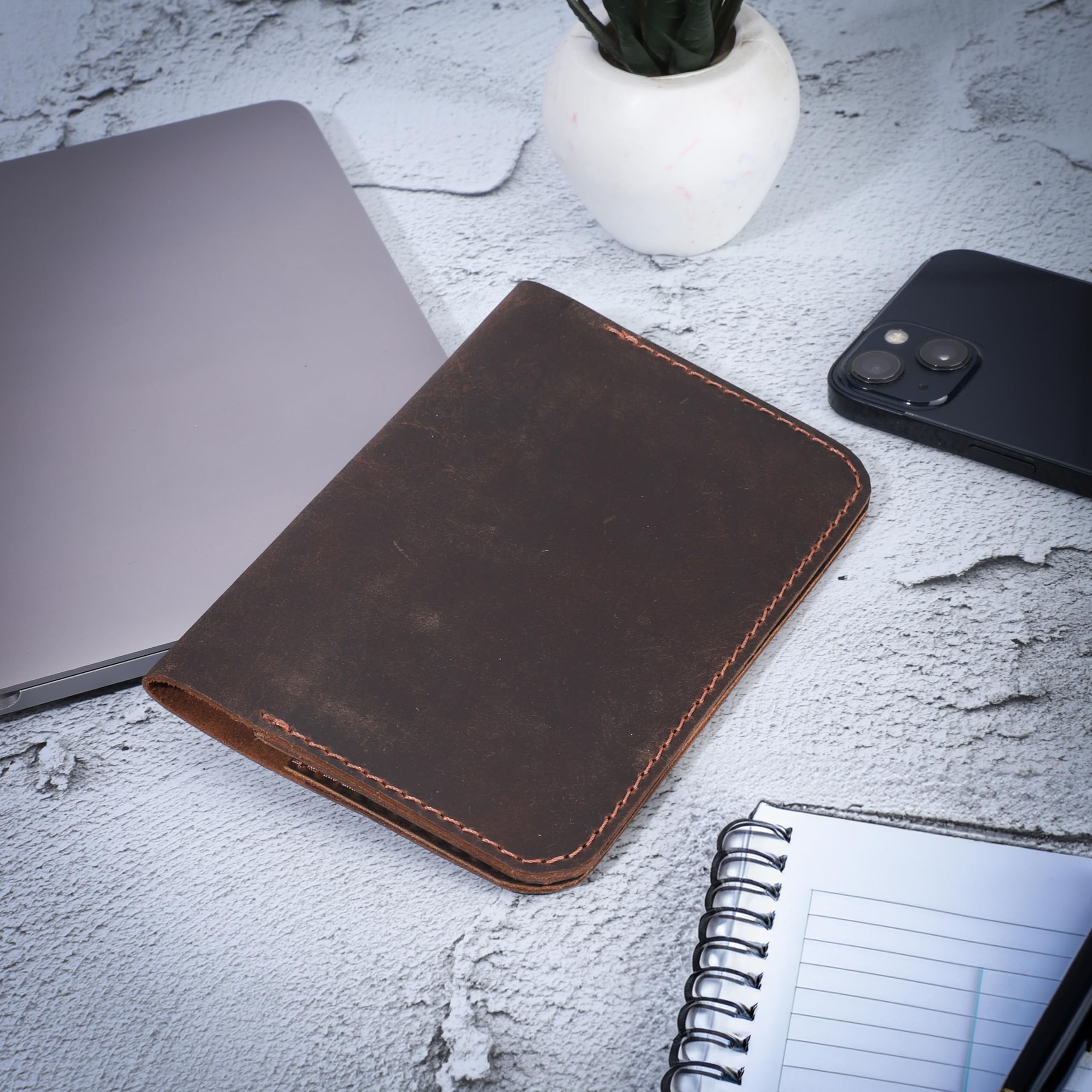 Amazon | CestAntiQ レザージャーナルカバー フィールドノート用