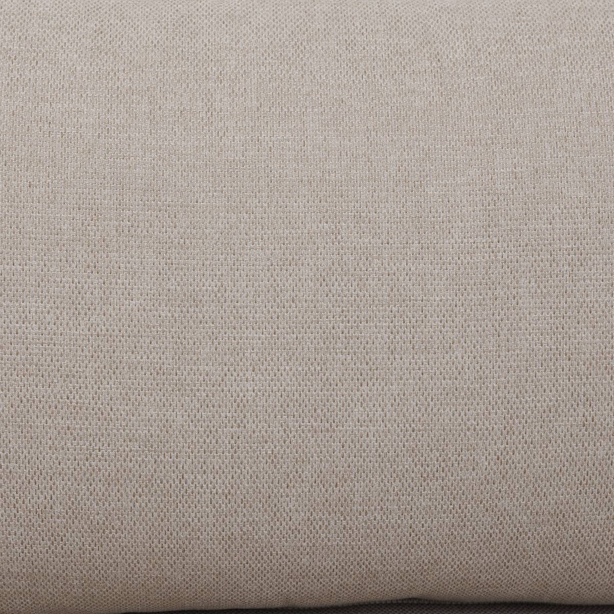 Hespéride - SAVINIA Divano da Giardino Tahini - 3 posti - Resina Intrecciata di Alta qualità, Alluminio epossidico, Cuscini Spessi e sfoderabili - Grande Comfort per Patio o Giardino