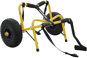 RAD Sportz Premium Kayak Transport Cart with Smooth-Glide Airless Tires