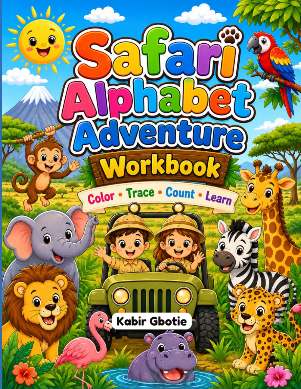 Safari Alphabet Adventure Workbook