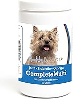 Vista 147 de Healthy Breeds Schnauzer miniatura todo en uno multivitamínico suave masticable 90