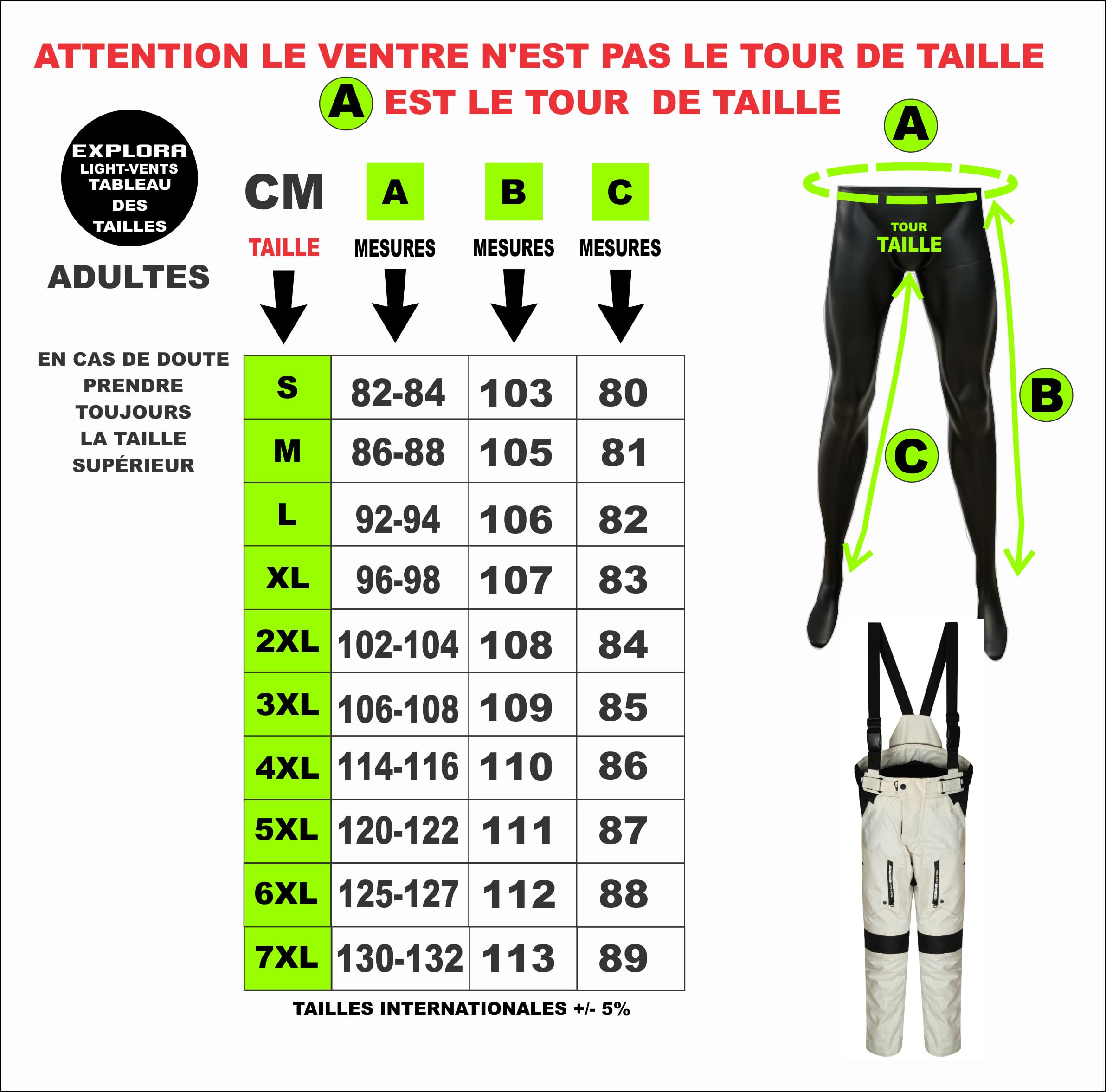 TLA EXPLORA Light Pantaloni Moto con Protezioni omologati CE Classe A, Fodera Impermeabile Rimovibile, Taglie sino 7XL Uomo, Donna. Pantaloni Moto Enduro, Turismo, Adventure, Mezza Stagione, Estivo.
