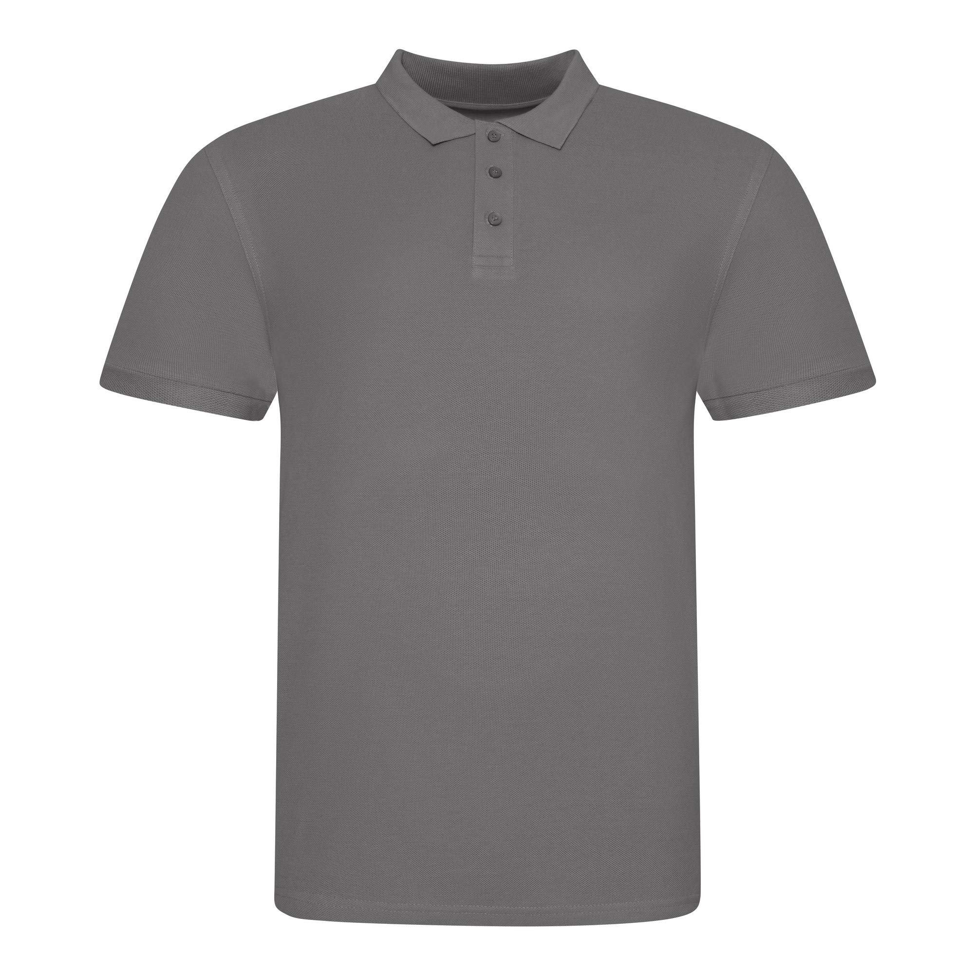 AWDis The 100 Polo Charcoal
