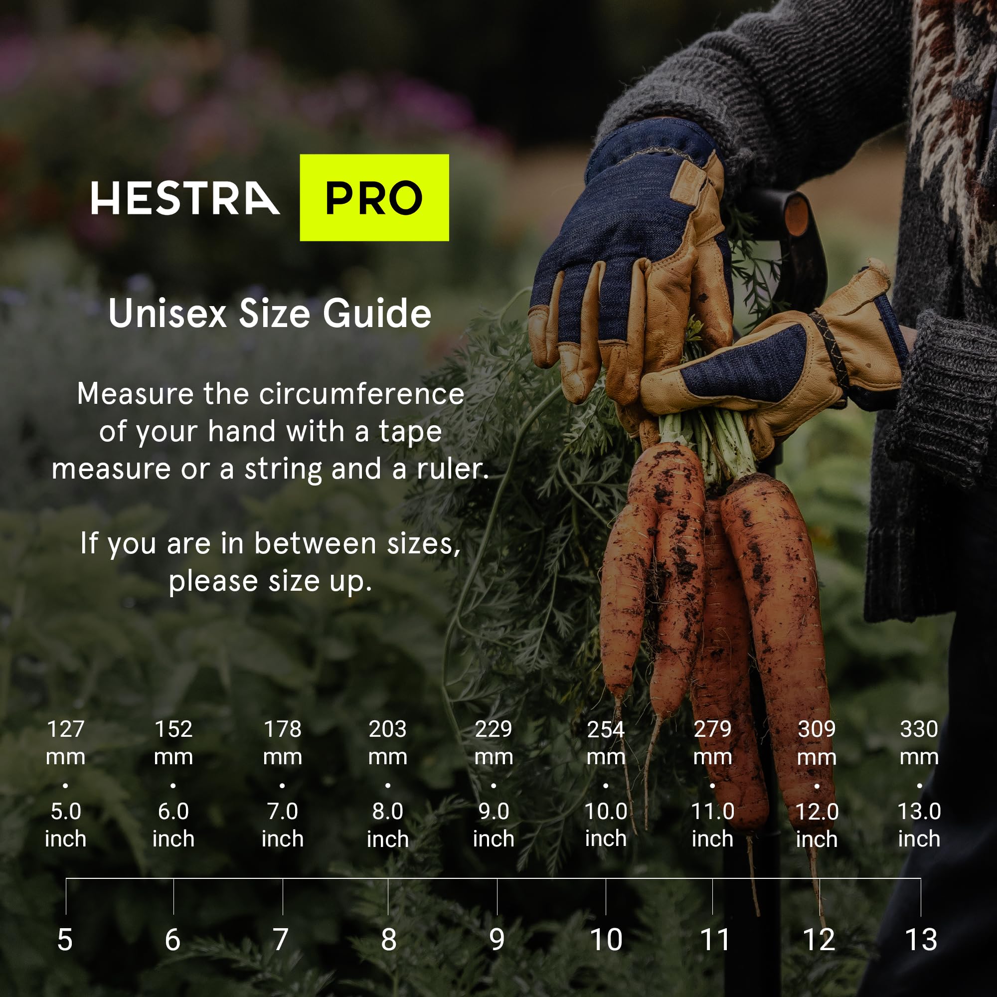 Hestra 73410 rękawice ogrodowe z różą